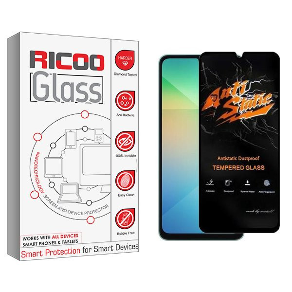 محافظ صفحه نمایش ریکو مدل RiC2newpkg Antistatic مناسب برای گوشی موبایل سامسونگ Galaxy A06