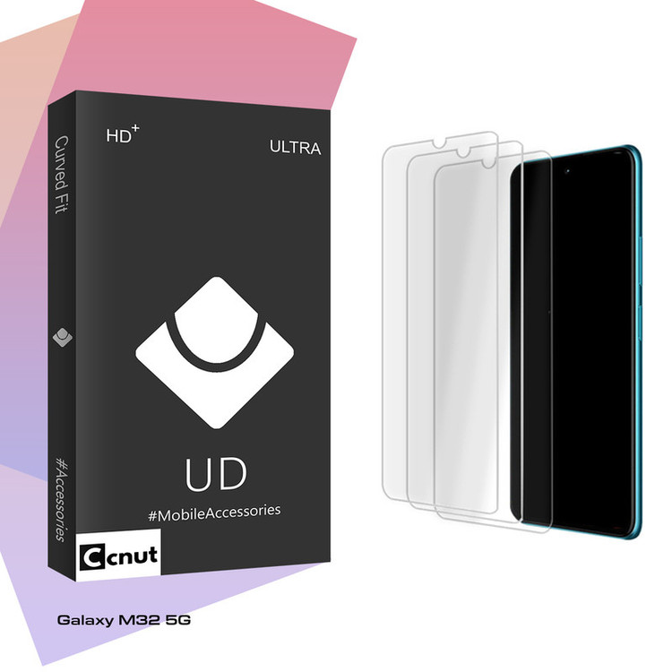 محافظ صفحه نمایش شیشه ای کوکونات مدل UDB Ultra MIX مناسب برای گوشی موبایل سامسونگ Galaxy M32 5G بسته سه عددی