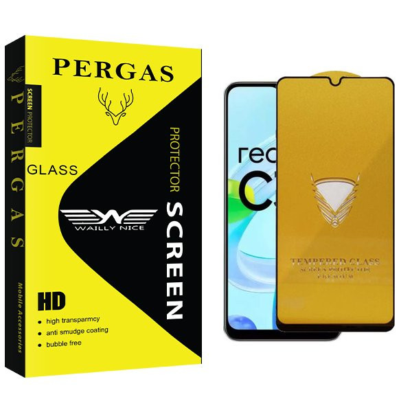 محافظ صفحه نمایش وایلی نایس مدل Pergas OG مناسب برای گوشی موبایل ریلمی C30