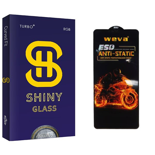 محافظ صفحه نمایش آتوچبو مدل Shiny Weva ESD مناسب برای گوشی موبایل سامسونگ Galaxy A20