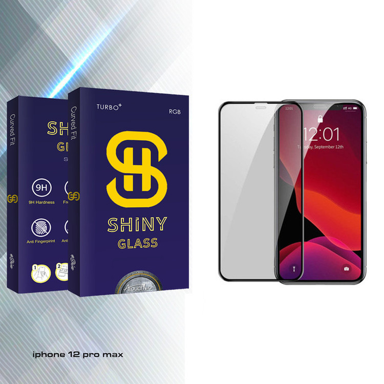 محافظ صفحه نمایش سرامیکی آتوچبو مدل Shiny Glass مناسب برای گوشی موبایل اپل iPhone 12 Pro Max
