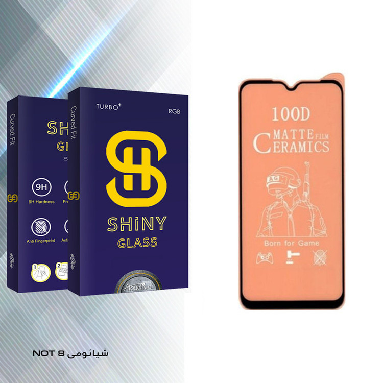 محافظ صفحه نمایش مات آتوچبو مدل Shiny Glass مناسب برای گوشی موبایل شیائومی NOT 8