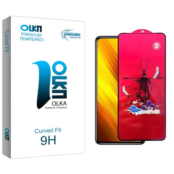 محافظ صفحه نمایش کولینگ مدل Olka King مناسب برای گوشی موبایل شیائومی POco X3 NFC