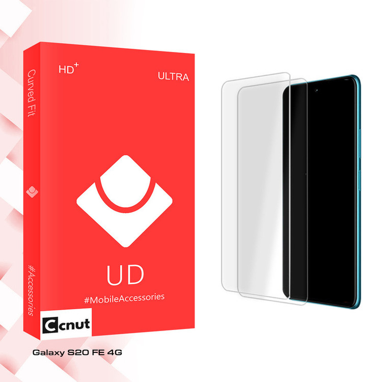 محافظ صفحه نمایش شیشه ای کوکونات مدل UD UltraMIX مناسب برای گوشی موبایل سامسونگ Galaxy S20 FE 4G بسته دو عددی