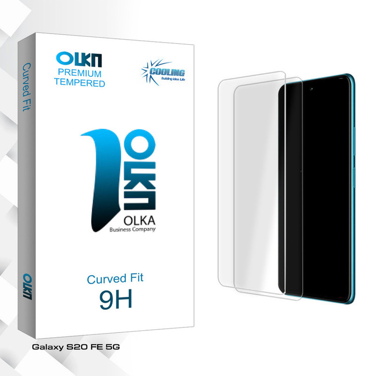 محافظ صفحه نمایش شیشه ای کولینگ مدل Olka GlassMIX مناسب برای گوشی موبایل سامسونگ Galaxy S20 FE 5G بسته دو عددی