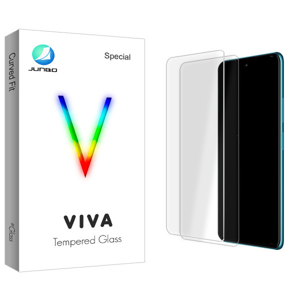 محافظ صفحه نمایش شیشه ای جانبو مدل Viva GlassMIX مناسب برای گوشی موبایل سامسونگ Galaxy S20 FE 5G بسته دو عددی