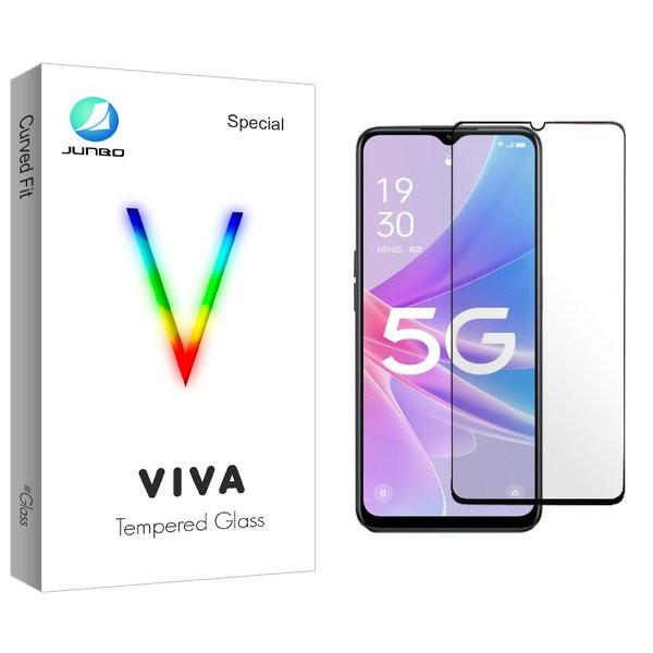 محافظ صفحه نمایش شیشه ای جانبو مدل Viva مناسب برای گوشی موبایل اوپو A1x