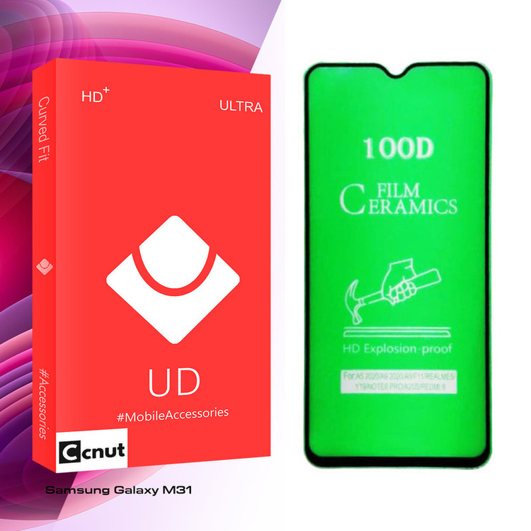 محافظ صفحه نمایش سرامیکی کوکونات مدل UD Glass مناسب برای گوشی موبایل سامسونگ Galaxy M31