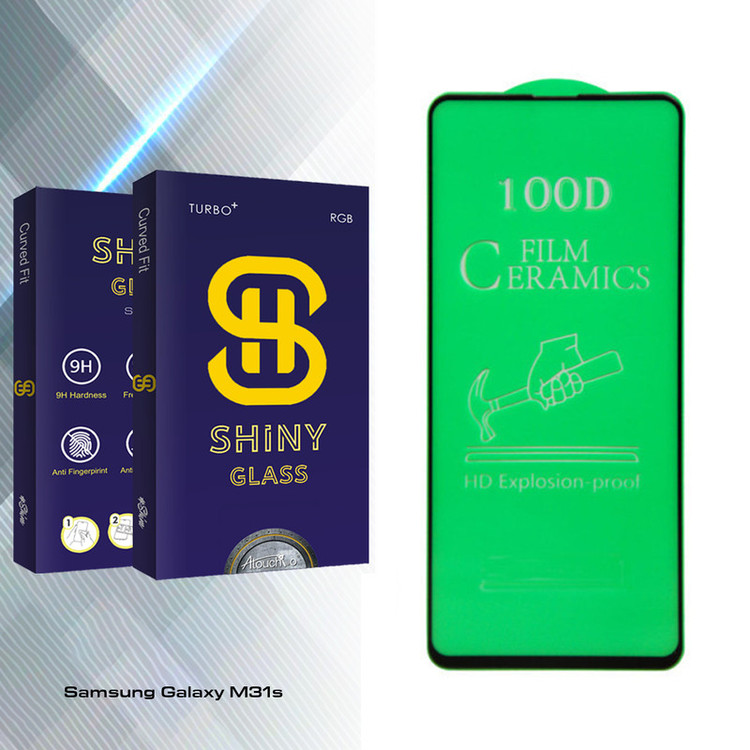 محافظ صفحه نمایش سرامیکی آتوچبو مدل Shiny Glass مناسب برای گوشی موبایل سامسونگ Galaxy M31s