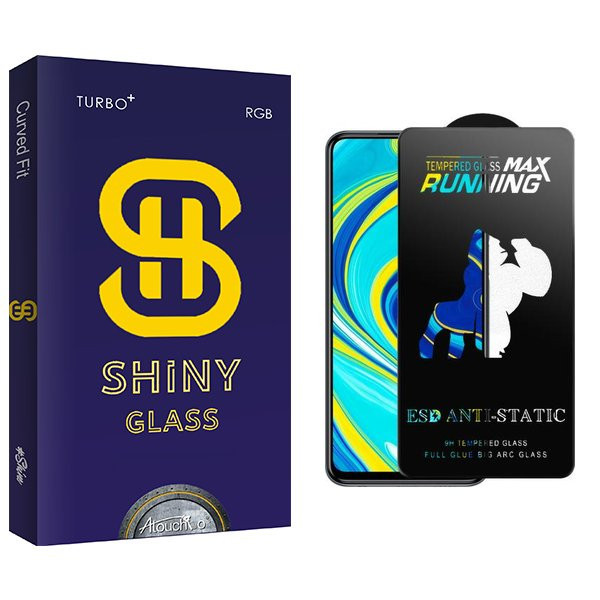 محافظ صفحه نمایش آتوچبو مدل Shinynewpkg Running Max مناسب برای گوشی موبایل شیائومی Redmi Note 9s / Redmi Note 9 Pro / Poco X3