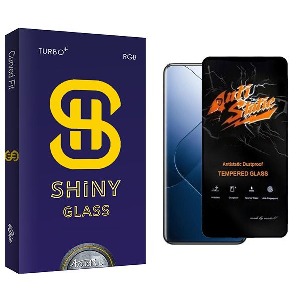 محافظ صفحه نمایش آتوچبو مدل Shinynewpkg Antistatic مناسب برای گوشی موبایل شیائومی Redmi Note 13