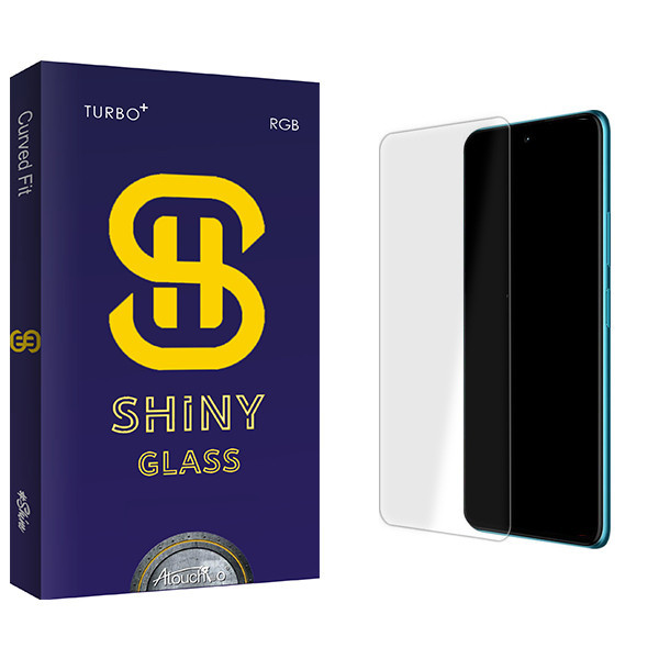 محافظ صفحه نمایش شیشه ای آتوچبو مدل Shiny Glass مناسب برای گوشی موبایل ریلمی 7
