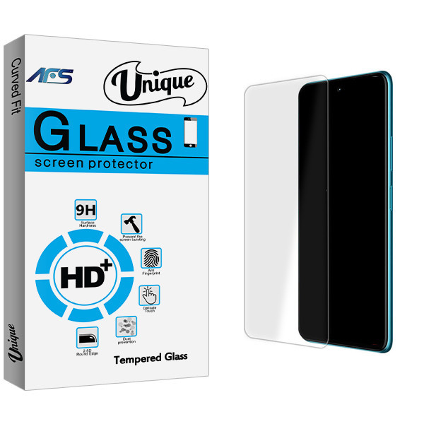 محافظ صفحه نمایش شیشه ای ای اف اس مدل Unique Glass مناسب برای گوشی موبایل ریلمی 7