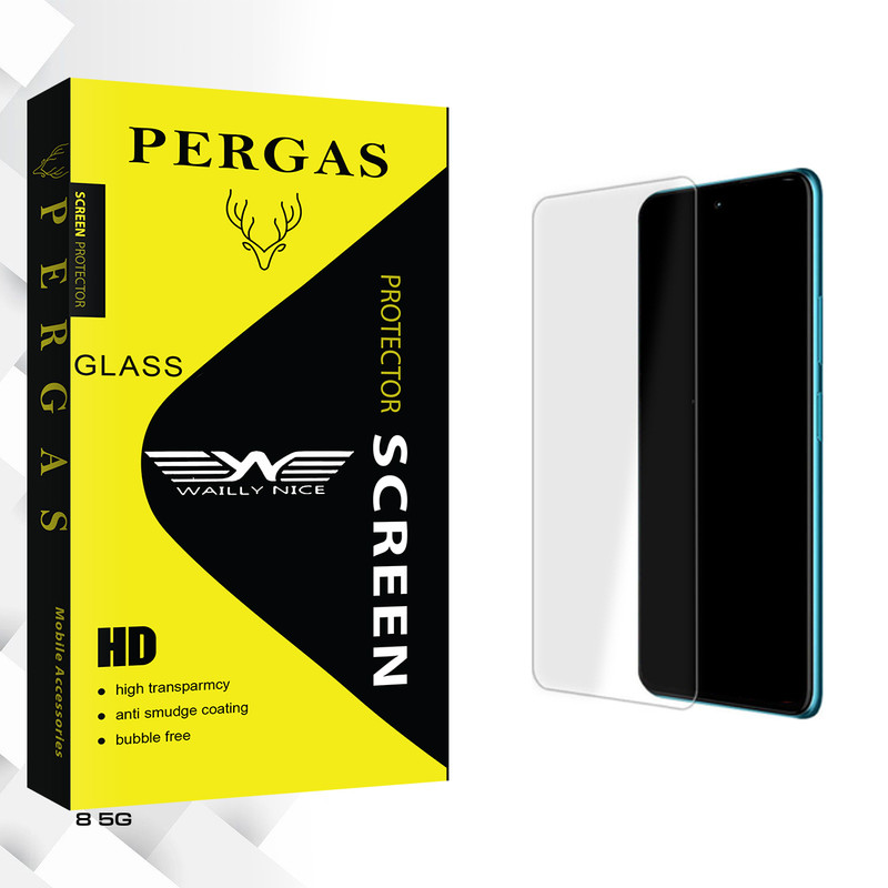 محافظ صفحه نمایش شیشه ای وایلی نایس مدل Pergas Glass مناسب برای گوشی موبایل ریلمی 8 5G