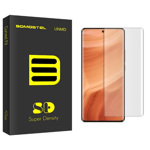 محافظ صفحه نمایش سوماستل مدل SD UV مناسب برای گوشی موبایل ریلمی GT 5 Pro به همراه محافظ پشت گوشی