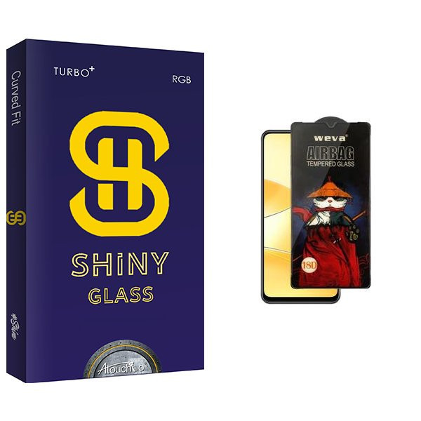 محافظ صفحه نمایش آتوچبو مدل Shiny Airbag مناسب برای گوشی موبایل ریلمی C51