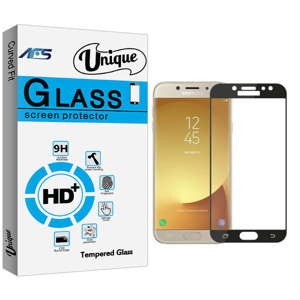 محافظ صفحه نمایش شیشه ای ای اف اس مدل Unique Glass مناسب برای گوشی موبایل سامسونگ Galaxy J5 Pro