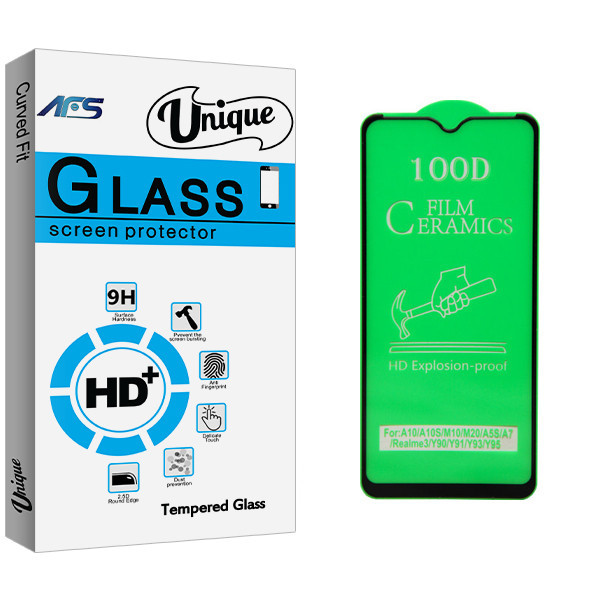 محافظ صفحه نمایش ای اف اس مدل Unique Glass مناسب برای گوشی موبایل سامسونگ Galaxy M20