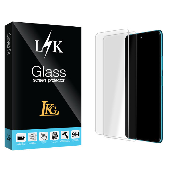 محافظ صفحه نمایش شیشه ای ال کا جی مدل LK Glass MIX2 مناسب برای گوشی موبایل سامسونگ Galaxy M51 بسته دو عددی