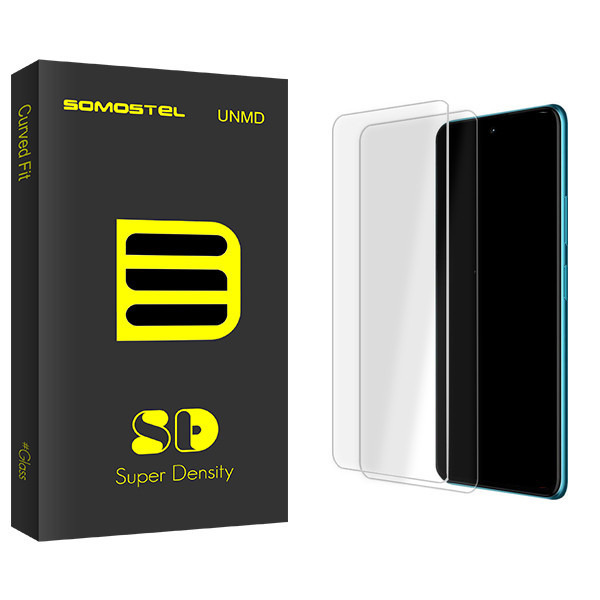 محافظ صفحه نمایش شیشه ای سوماستل مدل SD Glass MIX2 مناسب برای گوشی موبایل شیائومی Poco X3 NFC بسته دو عددی