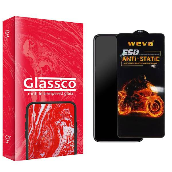 محافظ صفحه نمایش گلس کو مدل CGo1 Weva ESD مناسب برای گوشی موبایل سامسونگ Galaxy A31