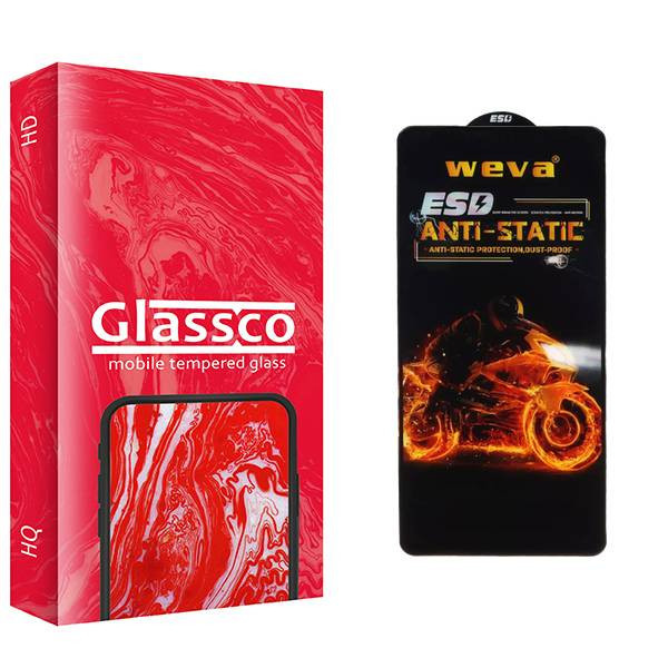 محافظ صفحه نمایش گلس کو مدل CGo1 Weva ESD مناسب برای گوشی موبایل سامسونگ Galaxy Note 10 Lite