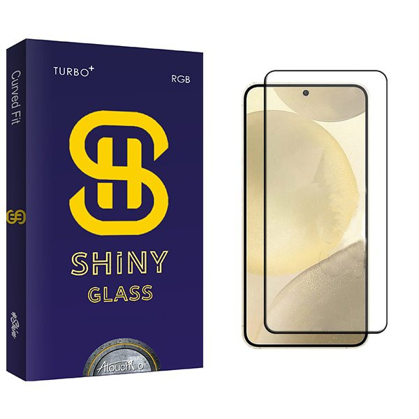 محافظ صفحه نمایش شیشه ای آتوچبو مدل Shiny FullGlue مناسب برای گوشی موبایل سامسونگ Galaxy S24 Plus