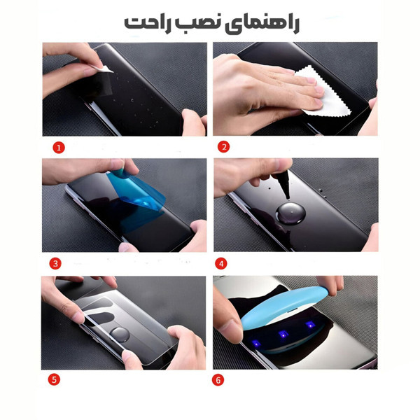 محافظ صفحه نمایش کوکونات مدل UV UD مناسب برای گوشی موبایل ریلمی Narzo 60 Pro