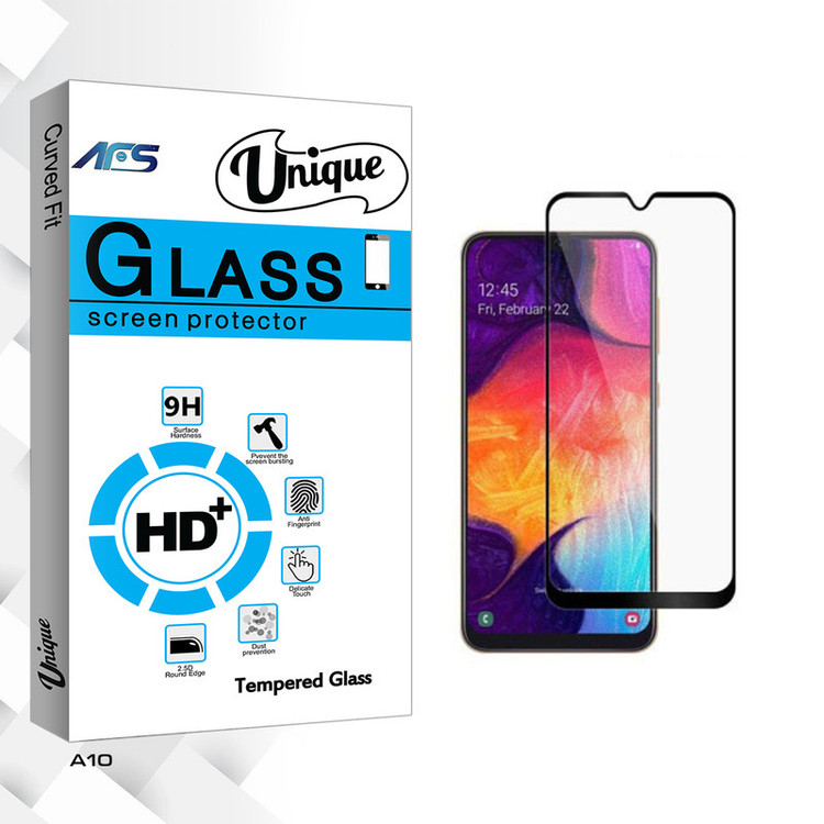 محافظ صفحه نمایش سرامیکی ای اف اس مدل Unique Glass مناسب برای گوشی موبایل سامسونگ galaxy A10