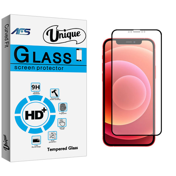 محافظ صفحه نمایش سرامیکی ای اف اس مدل Unique Glass مناسب برای گوشی موبایل اپل iPhone 12 Pro Max
