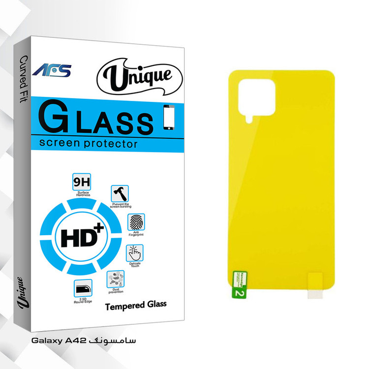 محافظ پشت گوشی ای اف اس مدل Unique Glass مناسب برای گوشی موبایل سامسونگ Galaxy A42