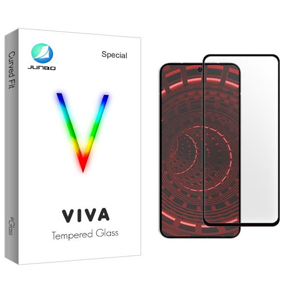 محافظ صفحه نمایش شیشه ای جانبو مدل Viva مناسب برای گوشی موبایل سامسونگ Galaxy M53
