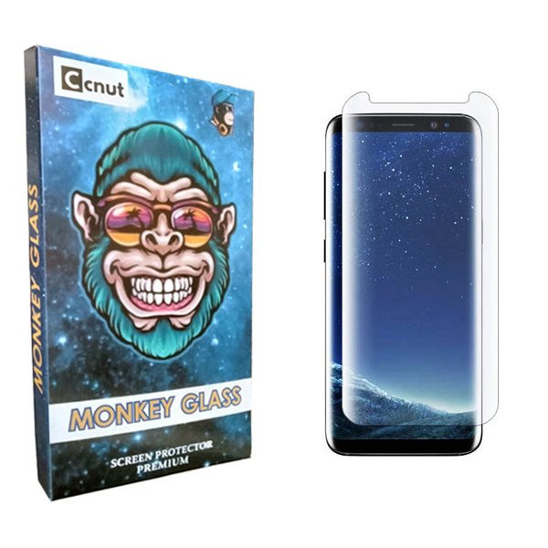 محافظ صفحه نمایش کوکونات مدل mnk UV_NEW مناسب برای گوشی موبایل سامسونگ Galaxy S8 Plus