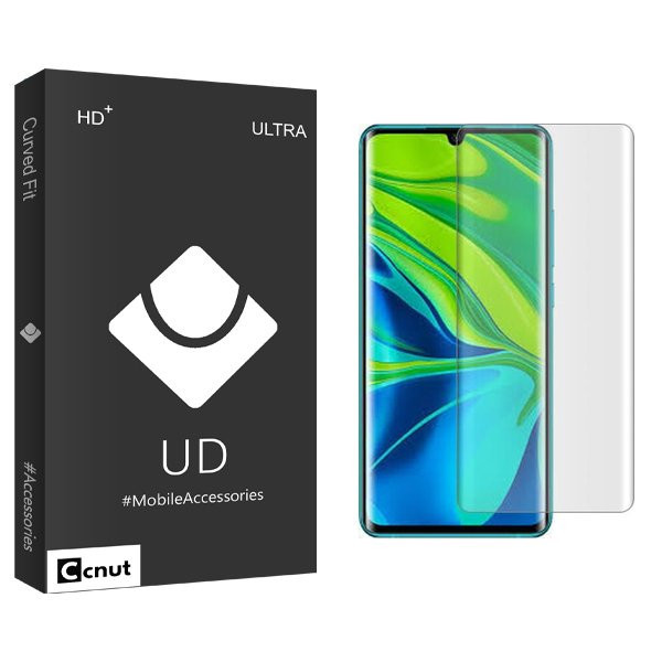محافظ صفحه نمایش کوکونات مدل UDB UV_NW مناسب برای گوشی موبایل شیائومی Mi Note 10