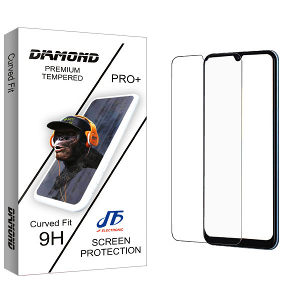 محافظ صفحه نمایش شیشه ای جی اف مدل Diamond Glass مناسب برای گوشی موبایل سامسونگ Galaxy A22 4G