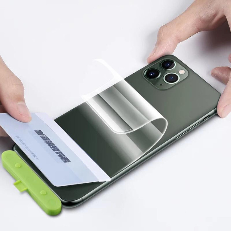 محافظ صفحه نمایش ایگل مدل SPD-E01 مناسب برای گوشی موبایل اپل IPhone 13 Pro Max به همراه محافظ پشت و لنز