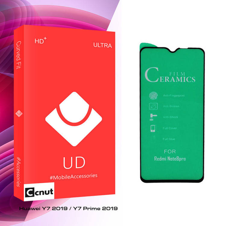 محافظ صفحه نمایش کوکونات مدل UD Glass مناسب برای گوشی موبایل هوآوی Y7 2019 / Y7 Prime 2019