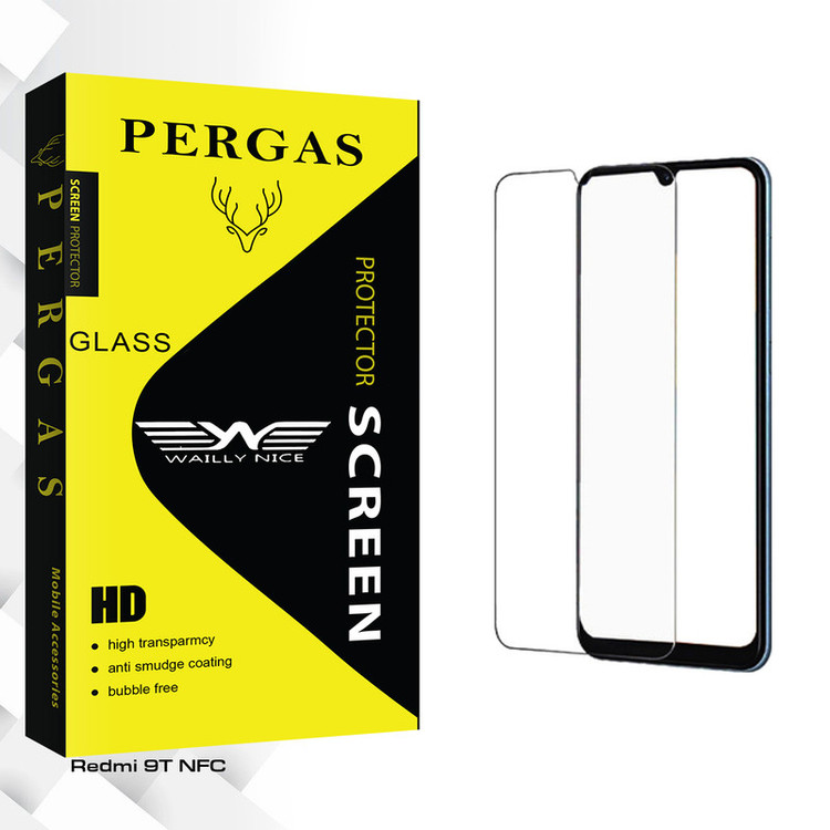 محافظ صفحه نمایش شیشه ای وایلی نایس مدل Pergas Glass مناسب برای گوشی موبایل شیائومی Redmi 9T NFC