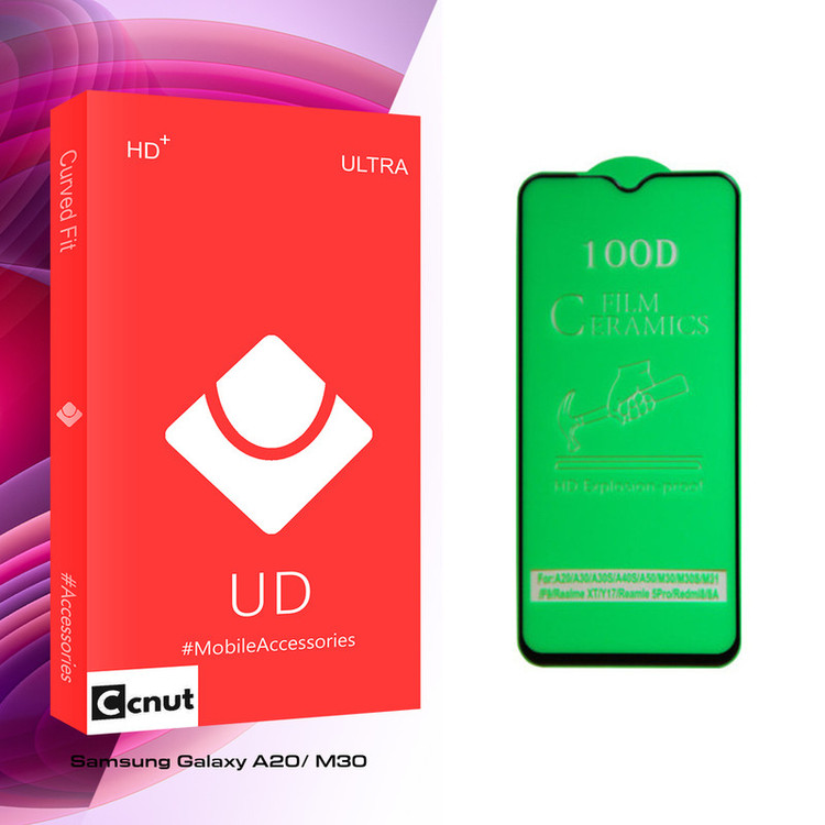 محافظ صفحه نمایش کوکونات مدل UD مناسب برای گوشی موبایل سامسونگ Galaxy A20/ M30