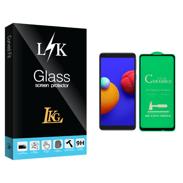 محافظ صفحه نمایش سرامیکی ال کا جی مدل LK Glass مناسب برای گوشی موبایل سامسونگ Galaxy A01 Core