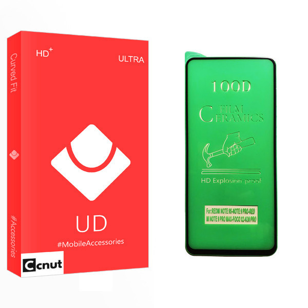 محافظ صفحه نمایش سرامیکی کوکونات مدل UD Glass مناسب برای گوشی موبایل شیائومی Redmi Note 9