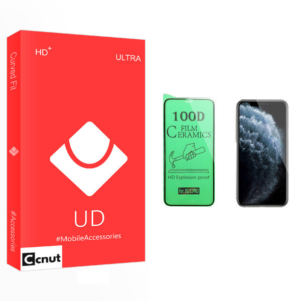 محافظ صفحه نمایش سرامیکی کوکونات مدل UD Glass مناسب برای گوشی موبایل اپل iPhone 11 Pro