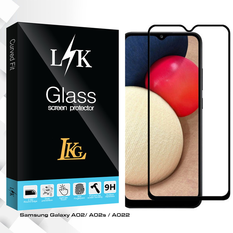 محافظ صفحه نمایش مات ال کا جی مدل LK Glass مناسب برای گوشی موبایل سامسونگ Galaxy A02/ A02s / A022