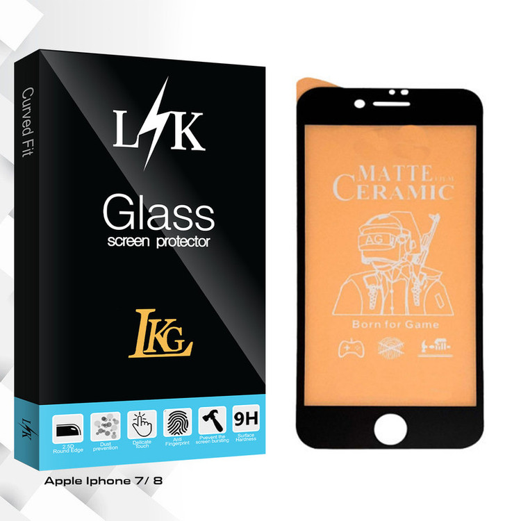 محافظ صفحه نمایش مات ال کا جی مدل LK Glass مناسب برای گوشی موبایل اپل Iphone 7/ 8