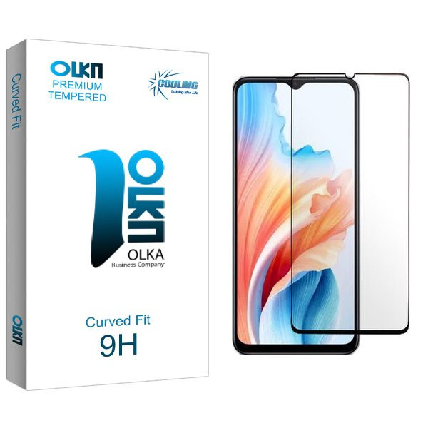 محافظ صفحه نمایش شیشه ای کولینگ مدل Olka مناسب برای گوشی موبایل اوپو A2x