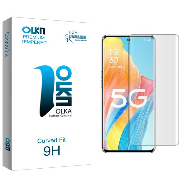 محافظ صفحه نمایش کولینگ مدل Olka UV مناسب برای گوشی موبایل اوپو A1 Pro