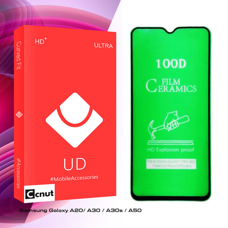 محافظ صفحه نمایش سرامیکی کوکونات مدل UD Glass مناسب برای گوشی موبایل سامسونگ Galaxy A20/ A30 / A30s / A50