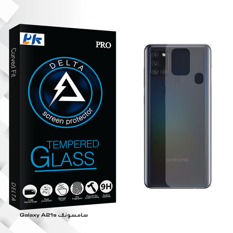 محافظ پشت گوشی پی کی مدل Delta Glass مناسب برای گوشی موبایل سامسونگ Galaxy A21s