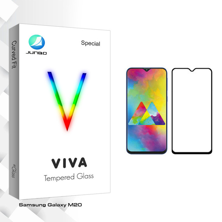 محافظ صفحه نمایش جانبو مدل Viva Glass مناسب برای گوشی موبایل سامسونگ Galaxy M20