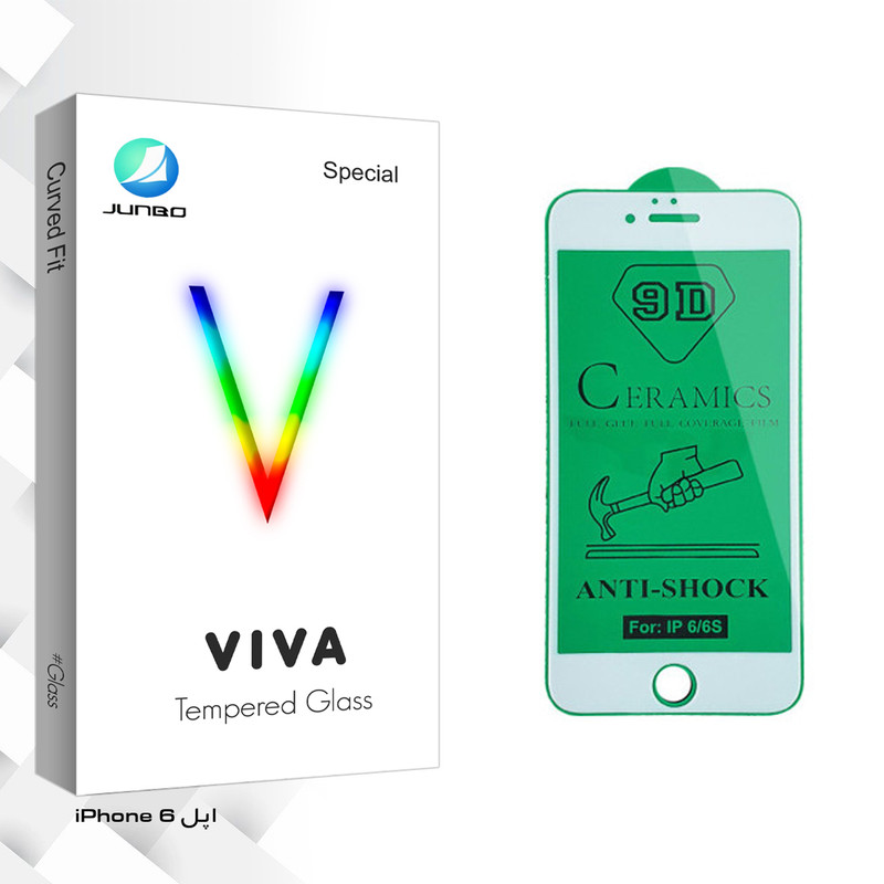 محافظ صفحه نمایش سرامیکی جانبو مدل Viva Glass مناسب برای گوشی موبایل اپل iPhone 6